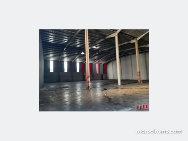 Usine industrielle de 3.000 m2 a ain sebaa a la location — 2