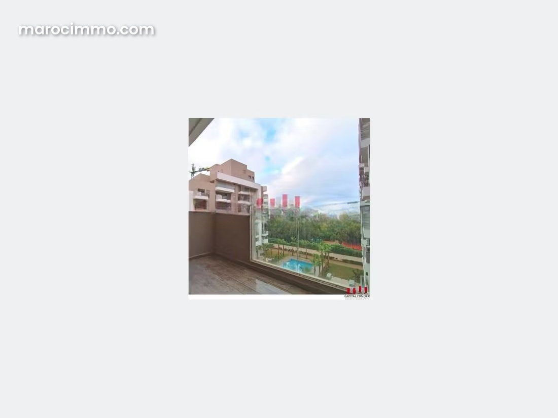 Furnished 100 m² Apartment, 2 Bedrooms, Casablanca Finance City — Casablanca