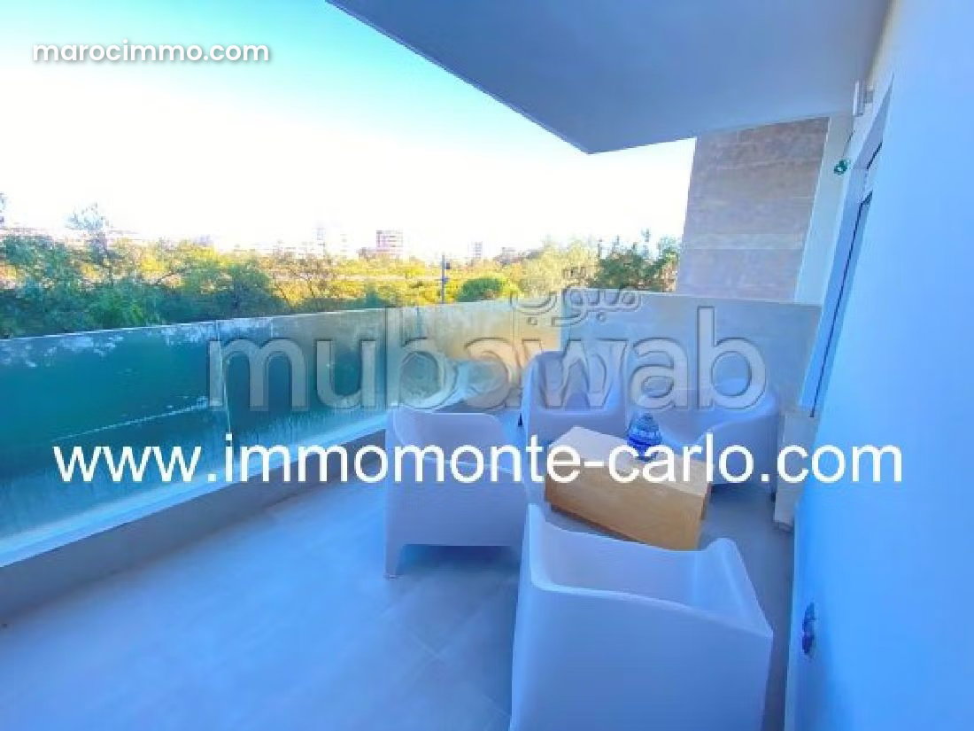 Appartement 170 m² avec jardin privé, Souissi, Rabat — Rabat