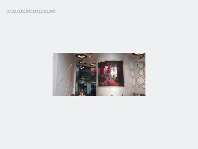 Restaurant aménagé et équipé de 314 m2 quartier bourgogne a la location — Casablanca