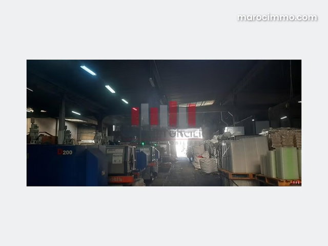 Usine industrielle de 5.000 m2 zone industrielle moulay rachid AIN SEBAA a la vente — 3