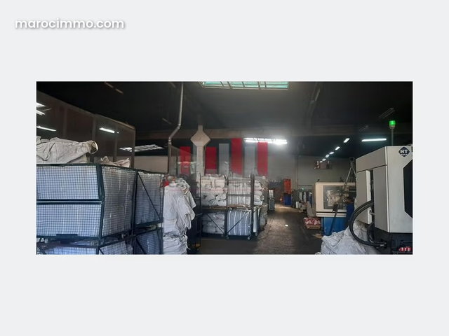 Usine industrielle de 5.000 m2 zone industrielle moulay rachid AIN SEBAA a la vente — 2