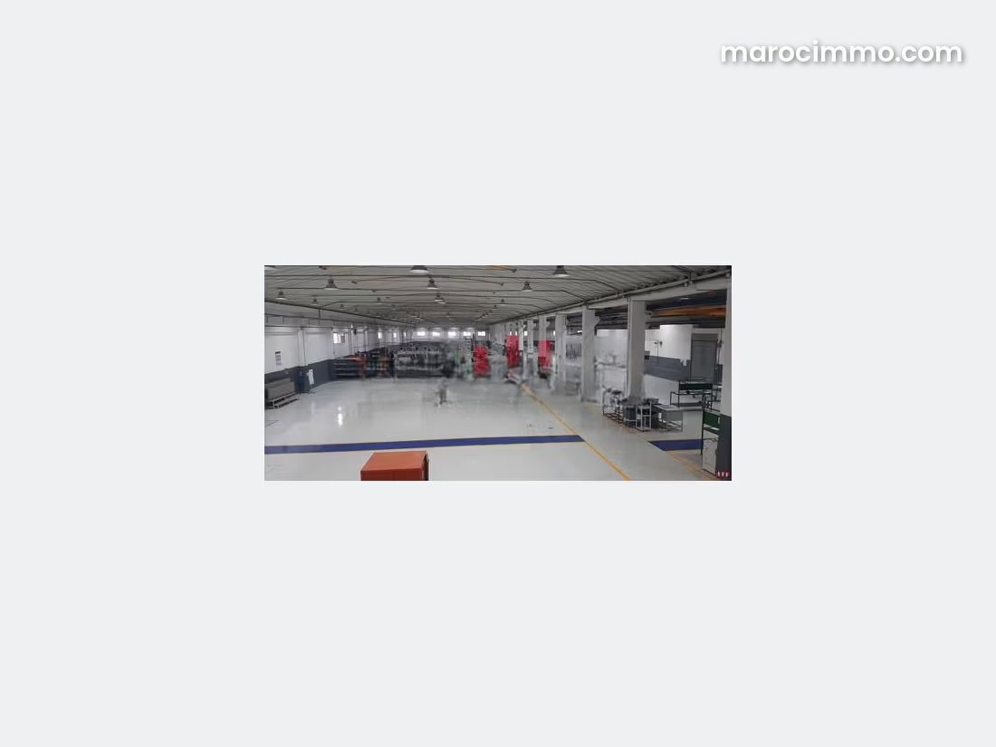 5,200 m² Factory with Overhead Crane, Franceville, Casablanca — Casablanca