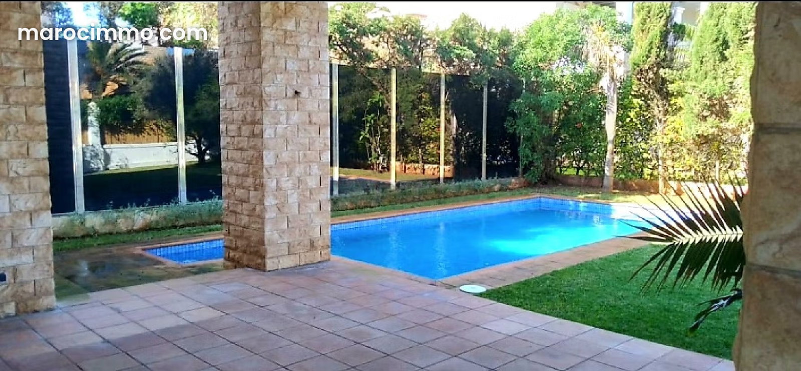 740 sqm Villa with Pool and Garden Views, Dar Bouazza — Dar Bouazza