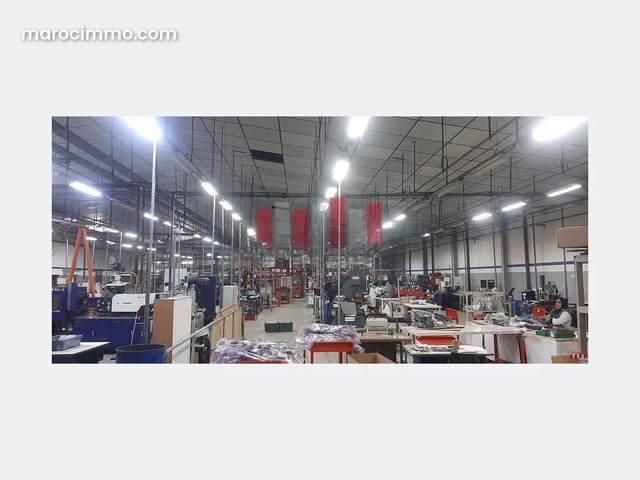 2200 m2 Industrial Unit for Rent in Mly Rachid Ain Sebaa Quarter — 5