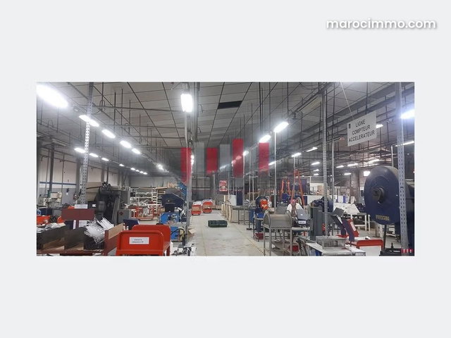 2200 m2 Industrial Unit for Rent in Mly Rachid Ain Sebaa Quarter — 3
