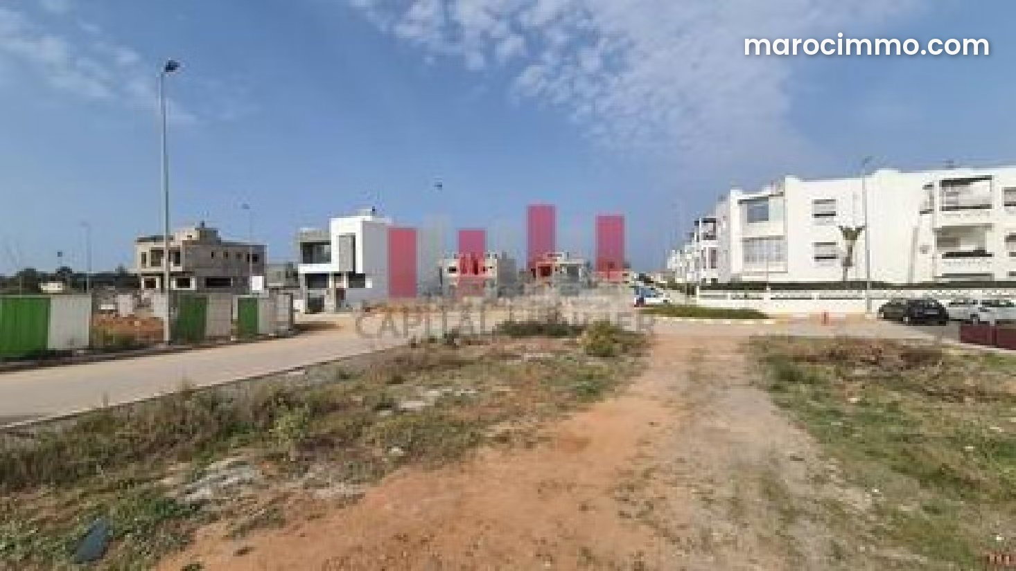 398 m² Plot in Harhoura, Temara, Ideal for a Residential Project — Temara
