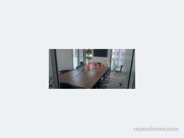 Plateau de bureau premium de 267 m en plein bld abdelmoumen a la location immeuble de standing — الدار البيضاء
