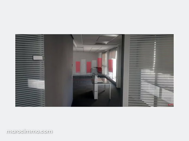 Plateau de bureau premium de 87 m2 a la location sur bld abdelmoumen — 2