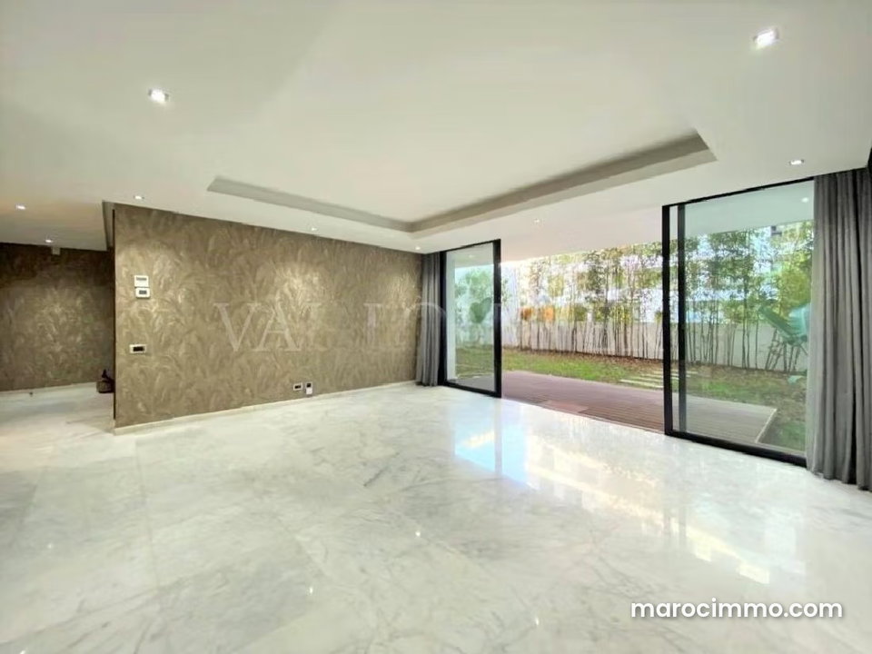 Location Appartement Rez de jardin 197m2 2chambres CFC, Casablanca