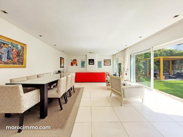 Location villa meublée ou vide 600m2 4chambres Longchamps, Casablanca — 4