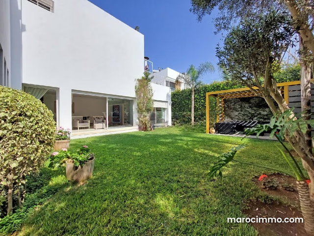 Location villa meublée ou vide 600m2 4chambres Longchamps, Casablanca — 2