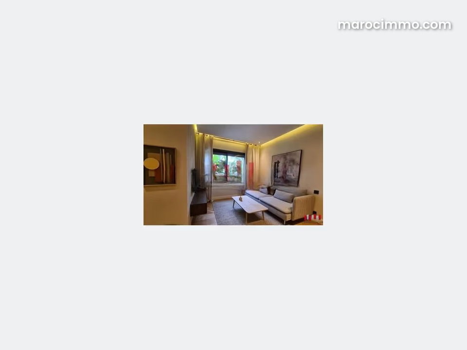 Apartment for rent in Ain Diab. 2 comfortable rooms. Furnished