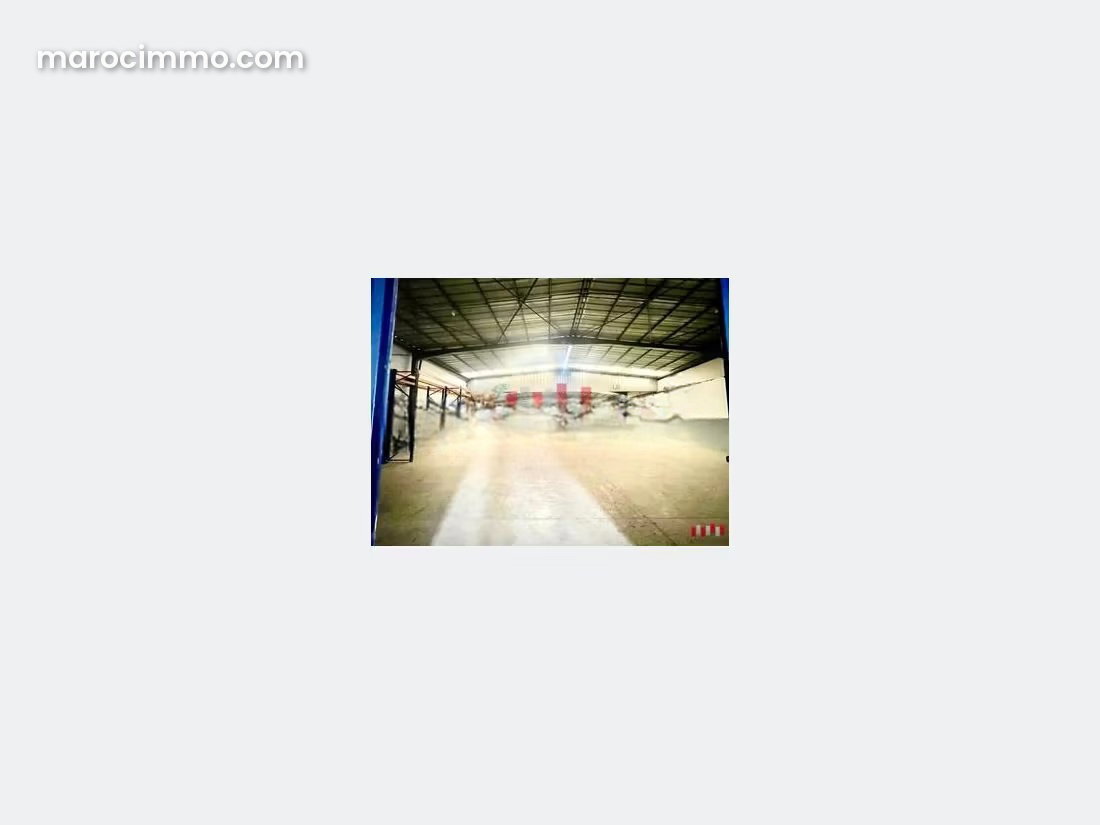 Local industriel 1000 m², Ain Sebaa, Casablanca — Casablanca