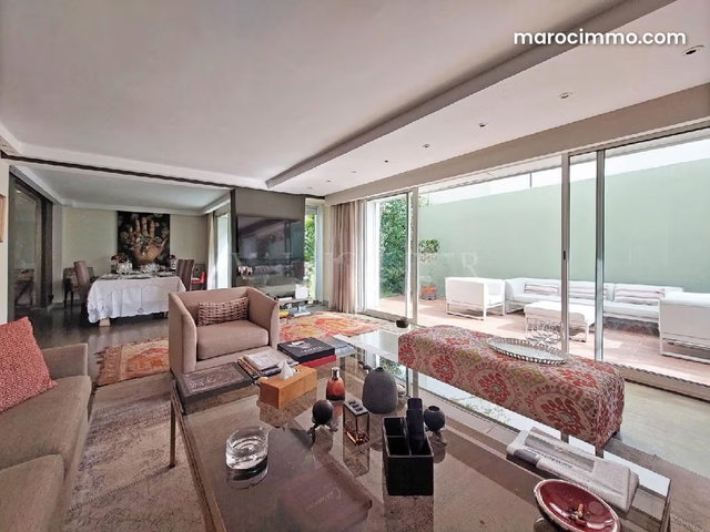 Location très belle maison 4chambres rénovée moderne Anfa, Casablanca — 4