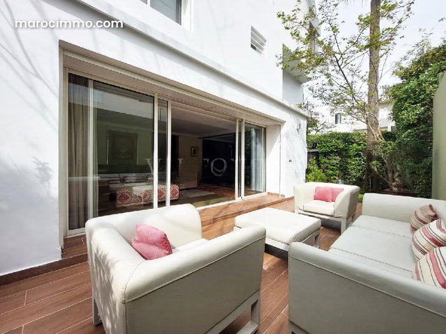 Location très belle maison 4chambres rénovée moderne Anfa, Casablanca — 5