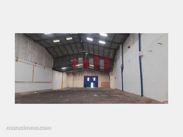 Industrial Warehouse of 1350 m² for Rent in Chefchaouni Boulevard — 2