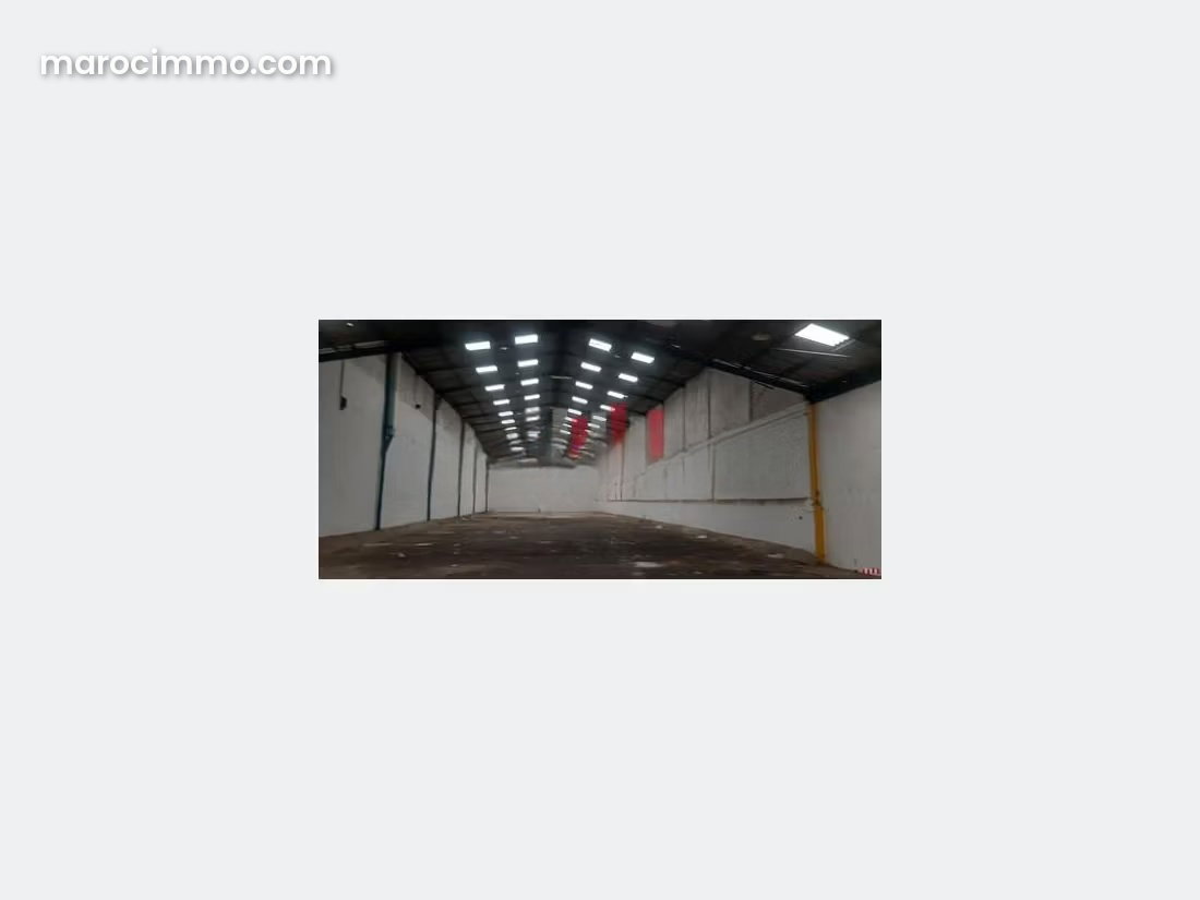 1,350 m² Commercial Premises for Rent, Ain Sebaa, Casablanca — Casablanca