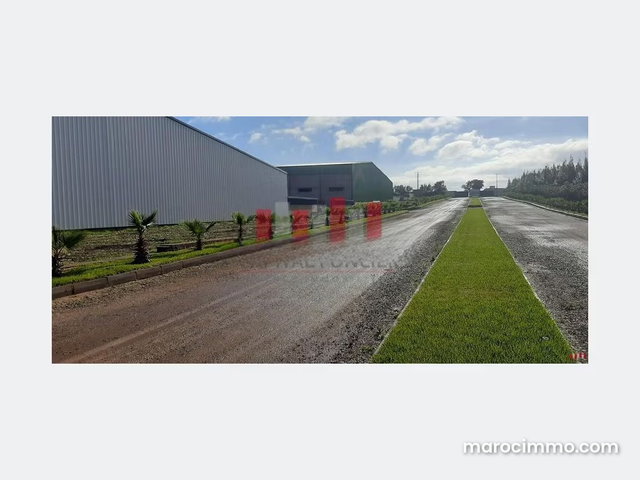 Parc industriel neuf a la vente de 35400 m2 de surface couverte aux normes internationales a TIT MELLIL sidi hajjaj — 3