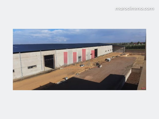 Parc industriel neuf a la vente de 35400 m2 de surface couverte aux normes internationales a TIT MELLIL sidi hajjaj — 5
