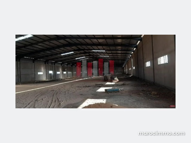 Parc industriel neuf a la vente de 35400 m2 de surface couverte aux normes internationales a TIT MELLIL sidi hajjaj — 2