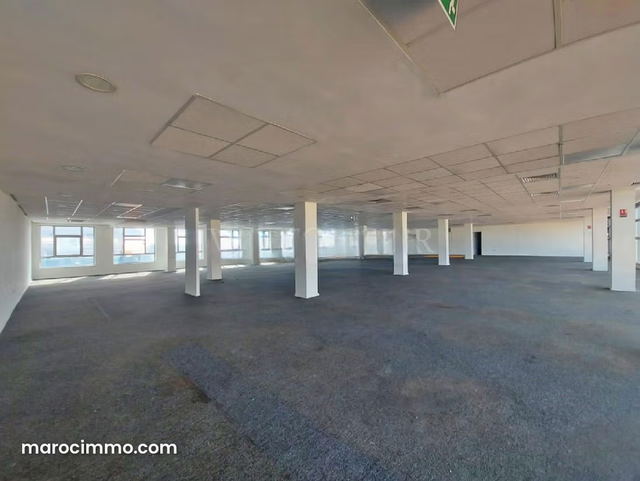 Location plateau bureau 458m2 Sidi Maarouf, Casablanca — الدار البيضاء