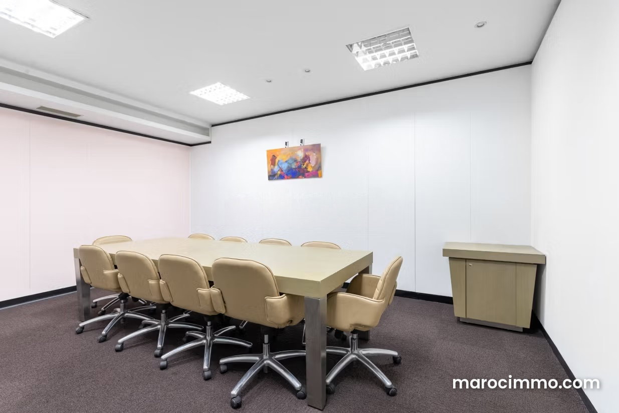Bureau 45 m² à louer, Maarif, Casablanca, équipé et sécurisé — Casablanca