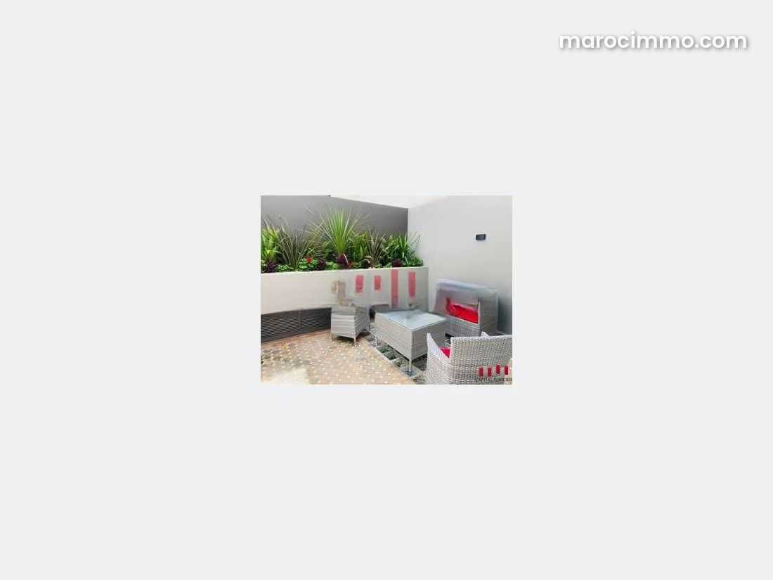 Newly built furnished apartment with terrace, Gauthier, Casablanca — Casablanca