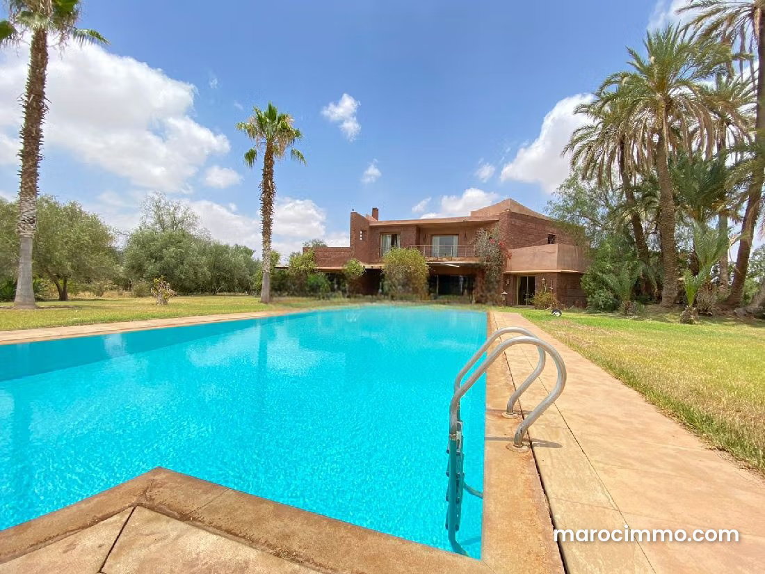 Villa 600 m² sur 2 hectares, Palmeraie, Marrakech à vendre — Marrakech