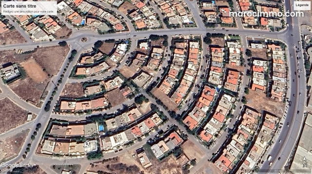 Plot of land for Jumelée villa — Casablanca