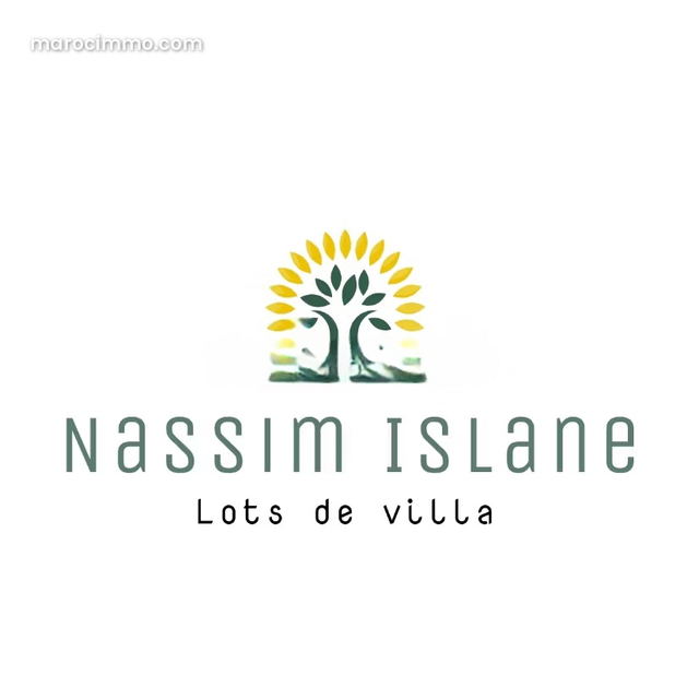 Land for twin villa 409m² — Casablanca