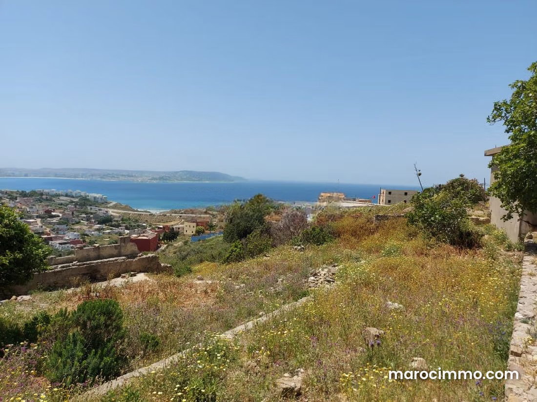 4,000 m² Plot with Sea Views, Manar, Tangier — Tangier