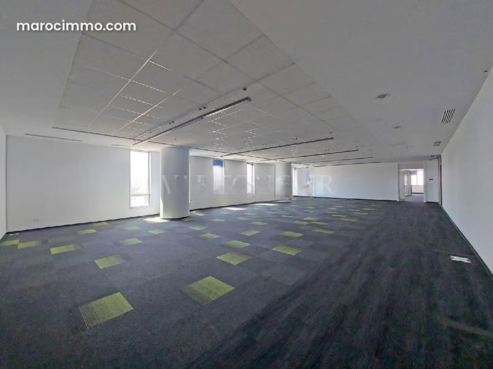 Location bureau 1220m2 Marina, Casablanca