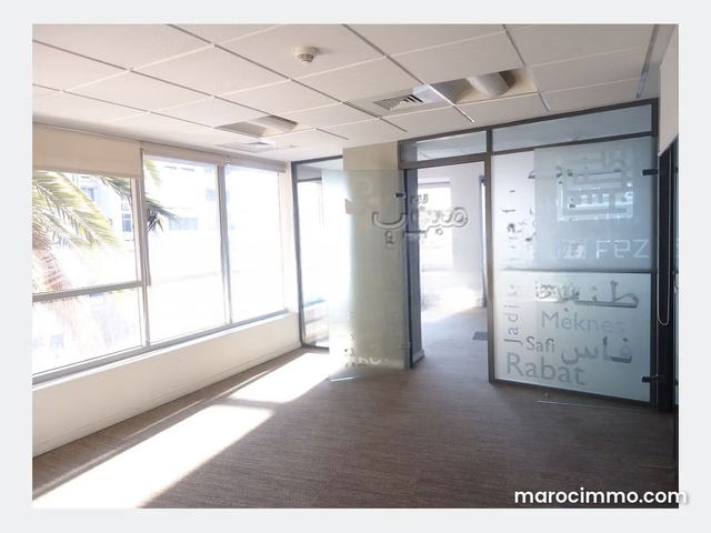 Plateau de bureau LPB582 de 290 m² a bd Anfa — Casablanca