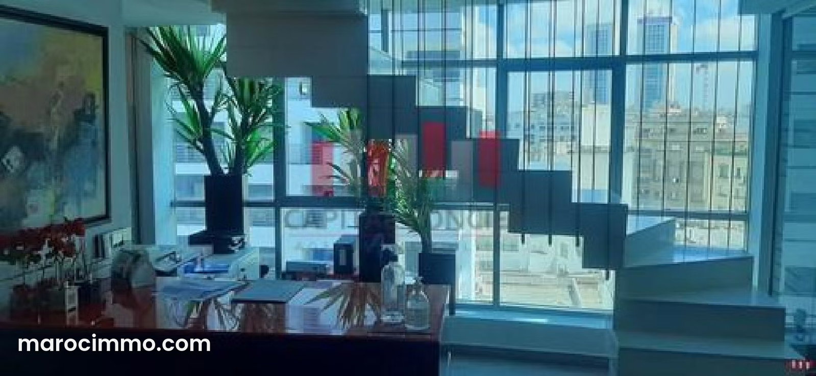 مكتب دوبلكس راقٍ للبيع بحي أنفا في الدار البيضاء — الدار البيضاء
