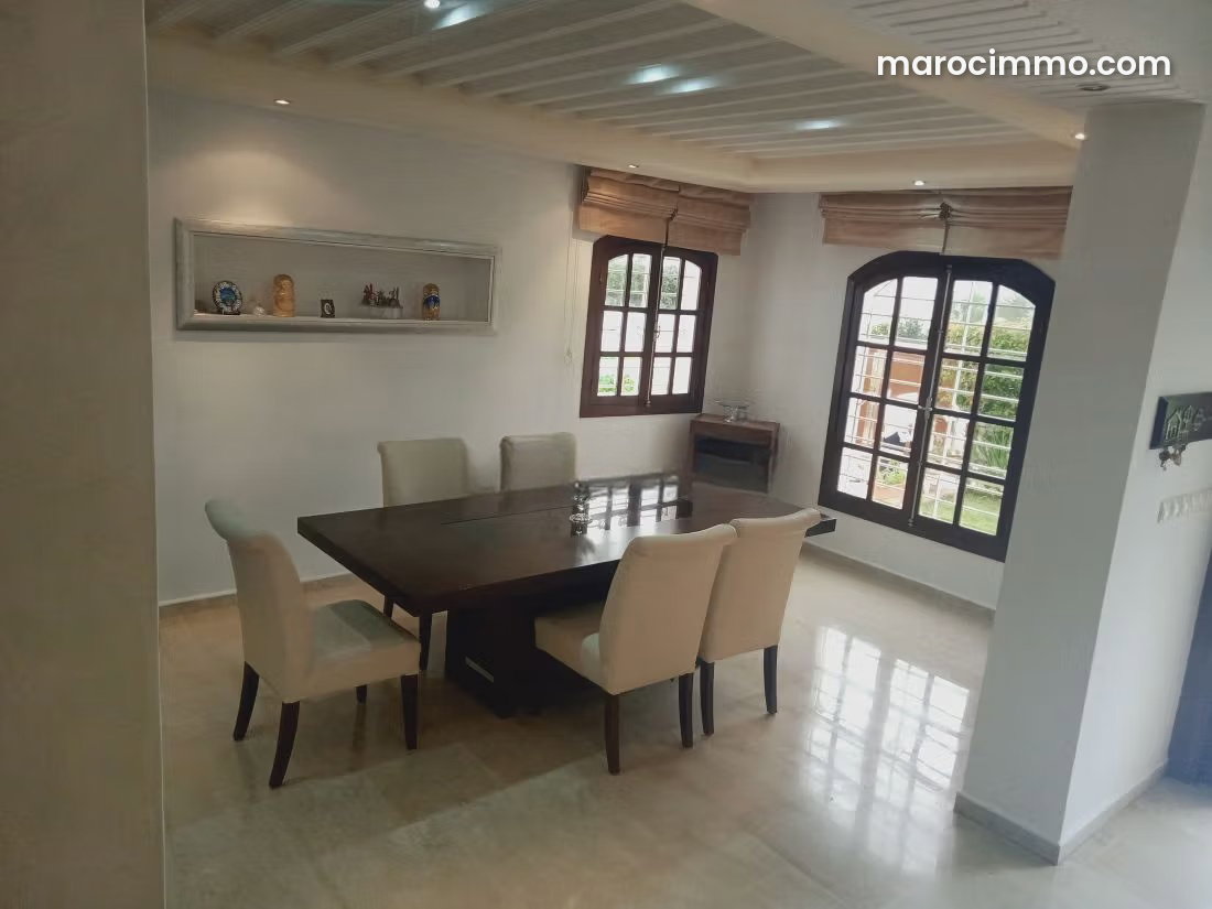 420 m² Office for Rent, Agdal, Rabat, Renovated 3-Level Villa — Rabat