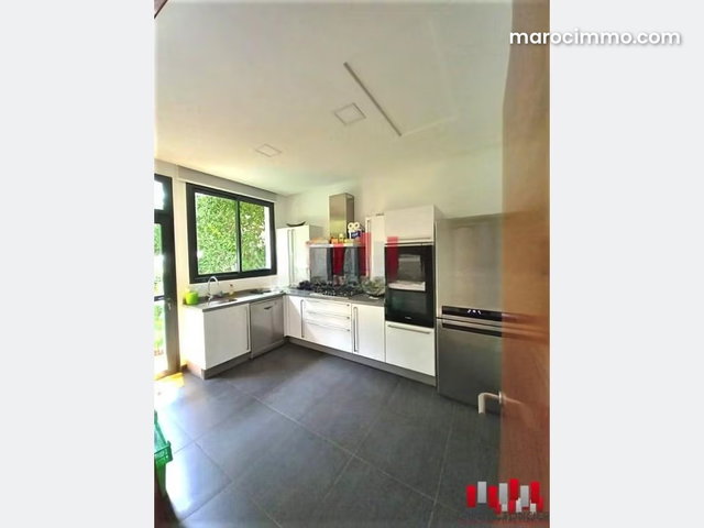 Dar bouazza /belle villa meublee en residence fermee — 4