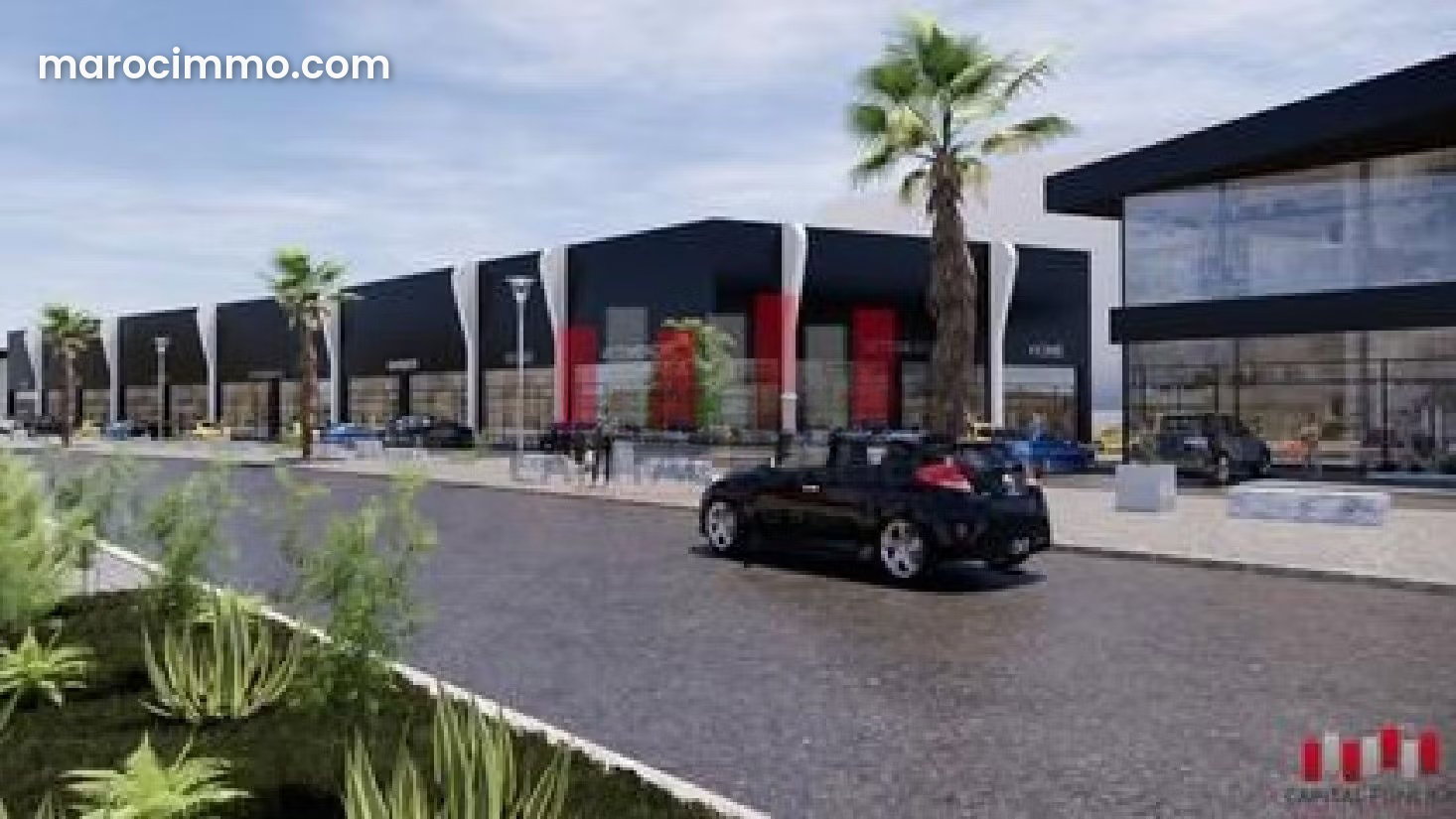 Showroom 2000 m², Ain Sebaa, Casablanca — Casablanca