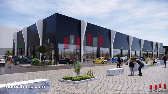 Showroom neuf en plein quartier industriel de ain sebaa de 2000 m a la location — 3