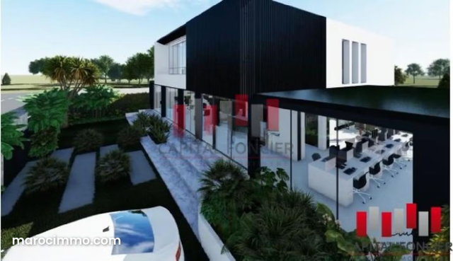 Villa professionnelle neuve de 430 m de surface exploitable sur 2 niveaux a la location quartier anfa — 2