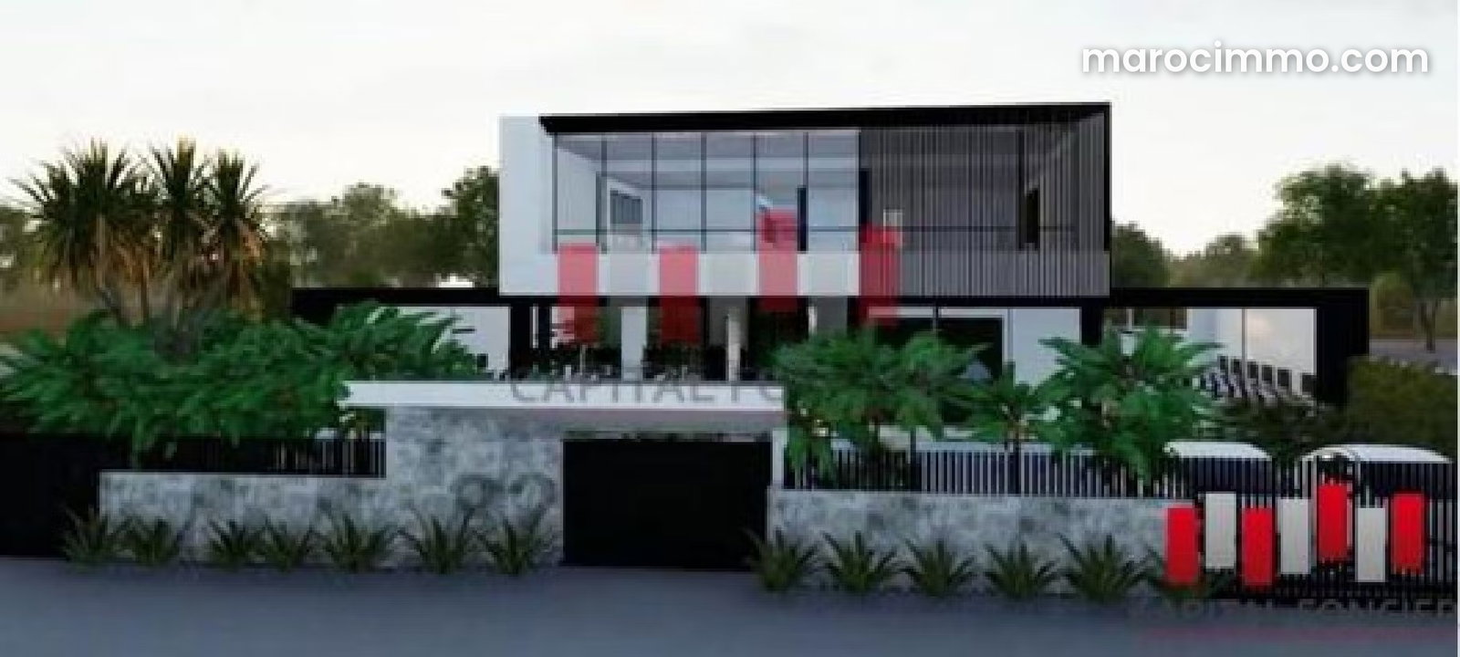 430 sqm Office Villa, Anfa, Casablanca — Casablanca