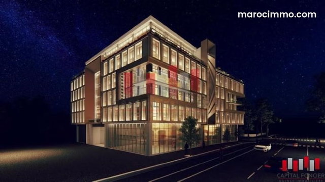 Immeuble neuf R 5 de 4.900 m de surface utile a la location en plein quartier CIL Ref i 22 8 — 3