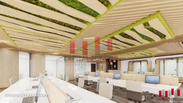 Immeuble neuf R 5 de 4.900 m de surface utile a la location en plein quartier CIL Ref i 22 8 — 5
