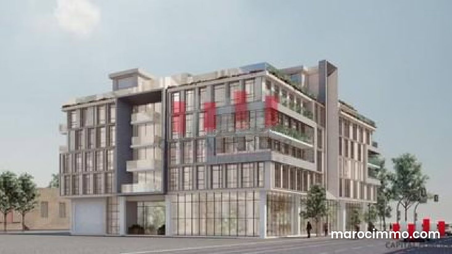 New 5,500 m² Office Building, C.I.L, Casablanca — Casablanca