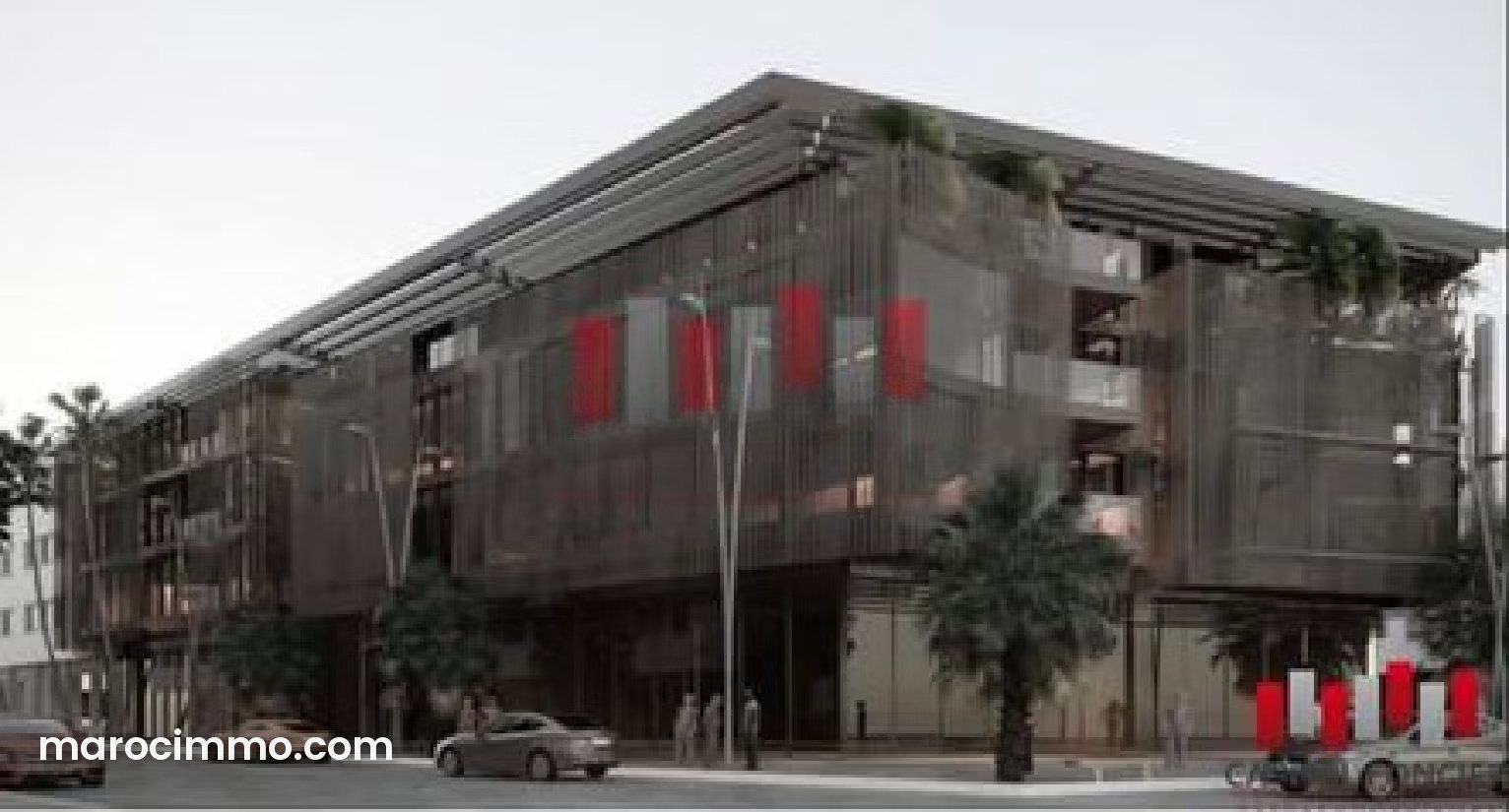 New 3,777 sqm Office Building, Oasis District, Casablanca — Casablanca