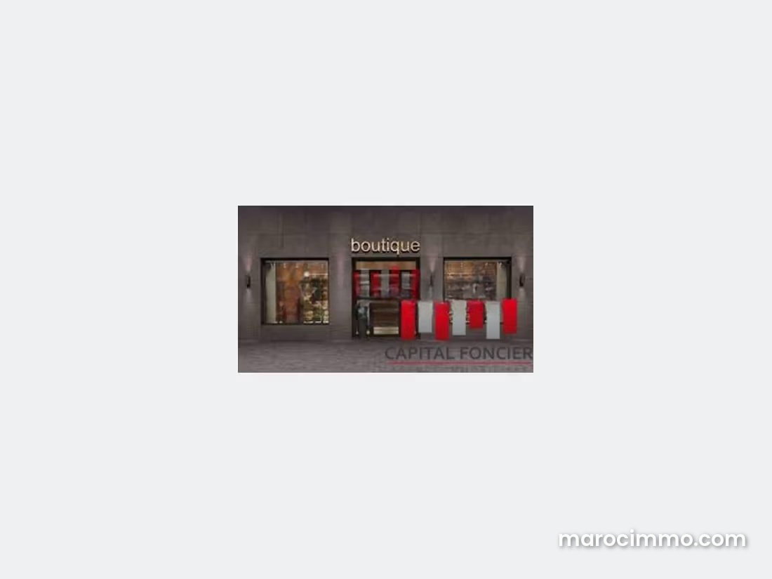 138 m² Commercial Space with Terrace in Palmier, Casablanca — Casablanca