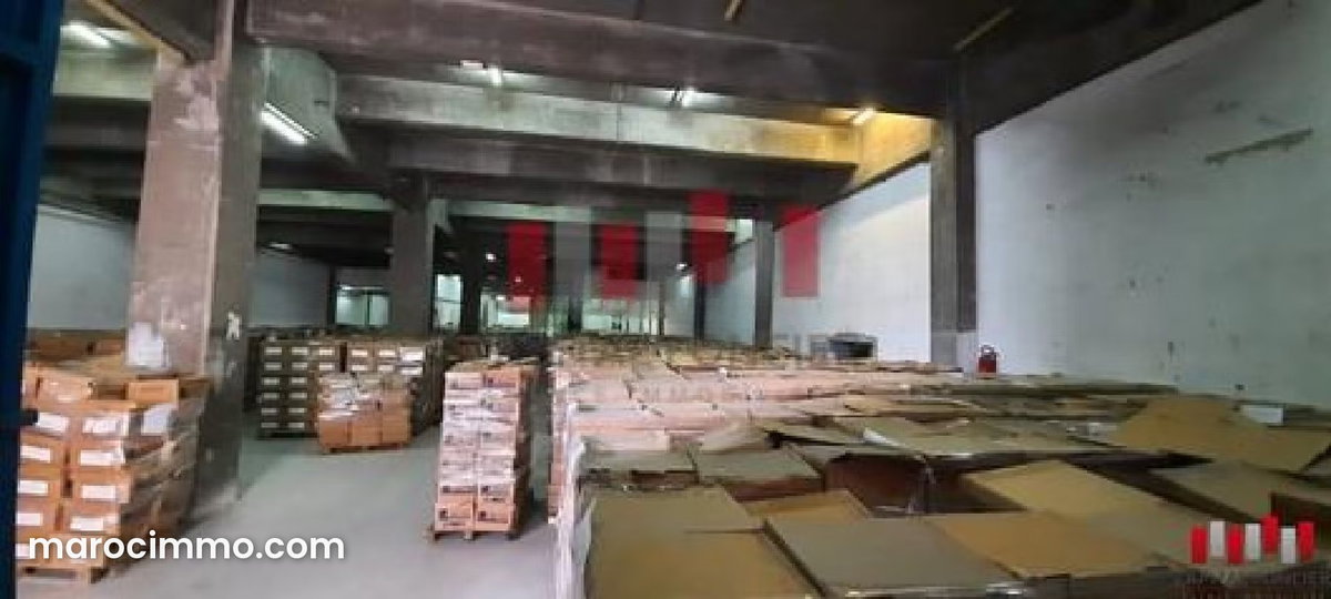 Industrial Factory of 1824 m2 to Rent in Ain Sebaa at International Standards