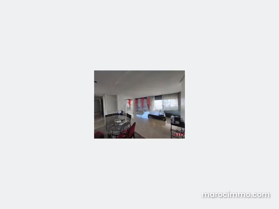 Superbe appartement / vue degagee /3 chambres /bouskoura