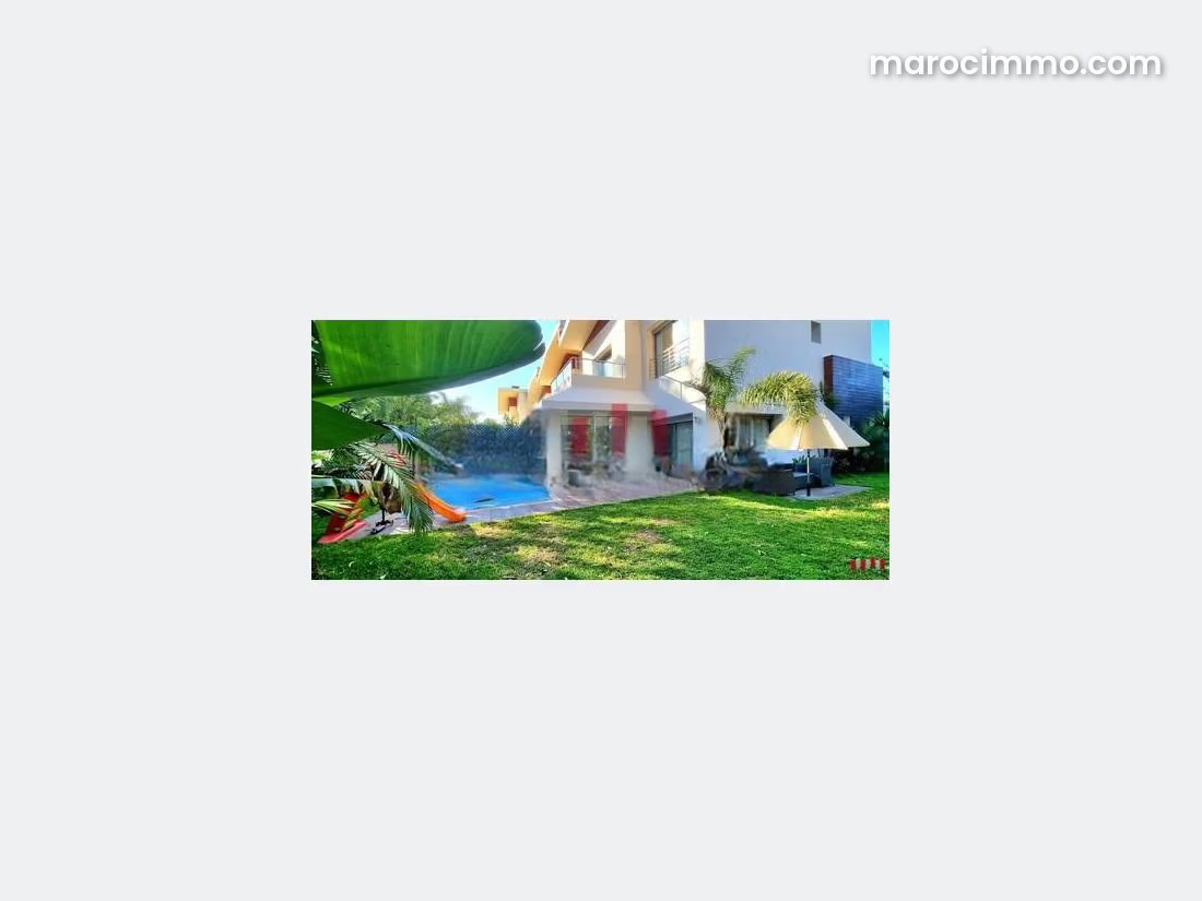 Villa neuve 518 m² avec piscine, Bouskoura centre — Bouskoura