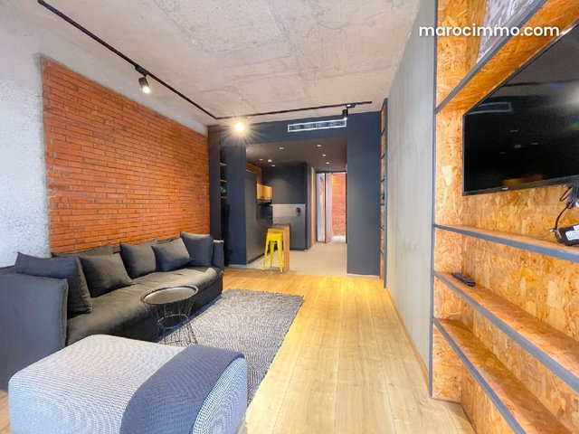 Gauthier beau studio meublé moderne — 3